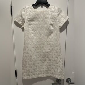 White/ivory short dress